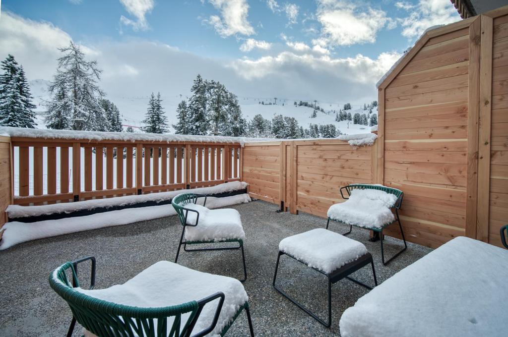 Chalet Hotel Turquoise La Plagne-Tarentaise ภายนอก รูปภาพ