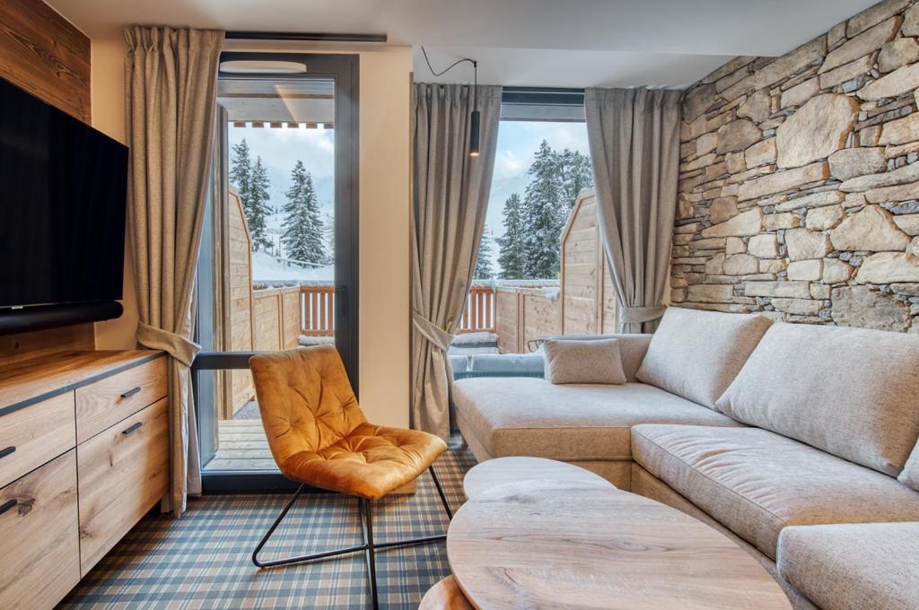 Chalet Hotel Turquoise La Plagne-Tarentaise ภายนอก รูปภาพ